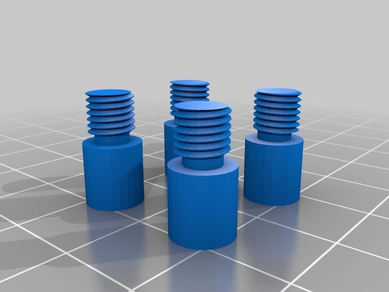 Adapters for balancing self-tightening 6mm DJI blades (OBSOLETE).