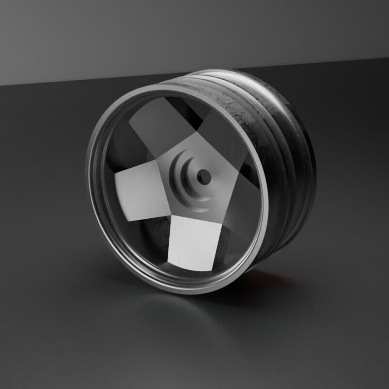 borbet inspired RC car wheels 1:10