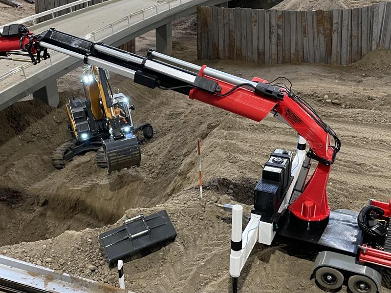 RC Palfinger loader crane 1:14/truck crane