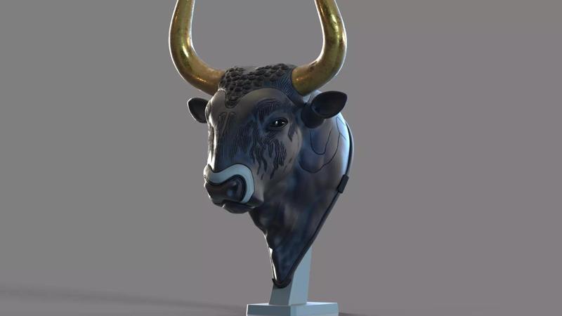 Minoan Bull Rhyton