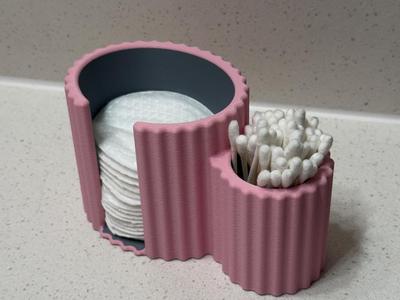 Cotton Oval Pad and Swab Holder