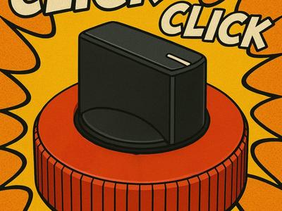 Knob Clicker Fidget – Magnetic Snap Action