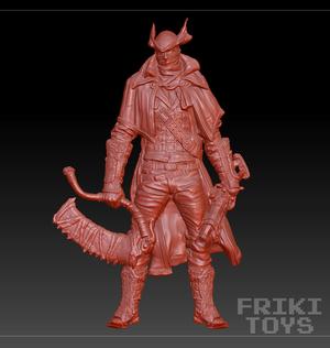 Hunter Bas Relief Design - FrikiToys