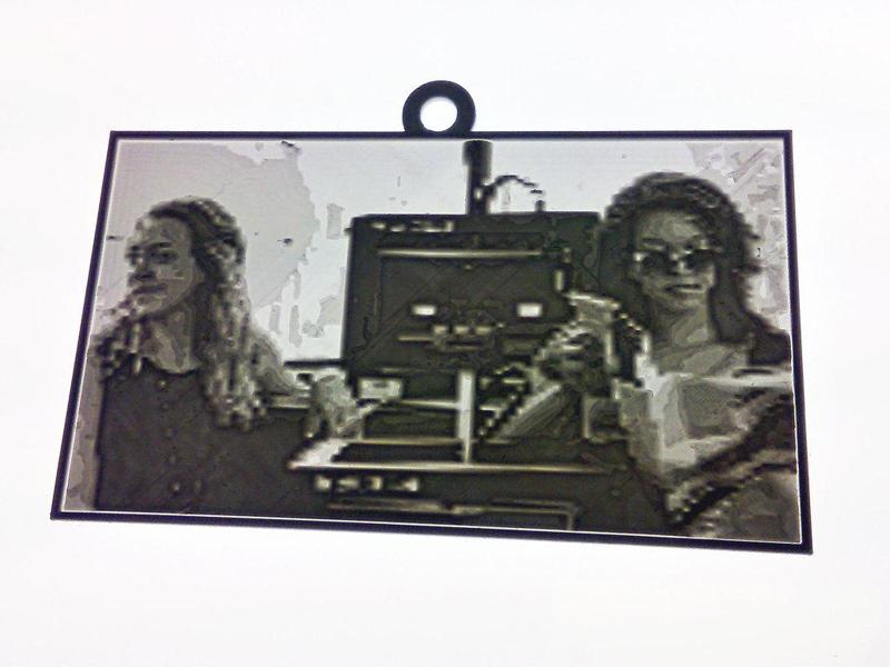 Jacquelyn & Ashley lithopane