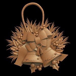 3D Model STL File for CNC Router Laser & 3D Printer 3958 Santa Claus, Holidays 106