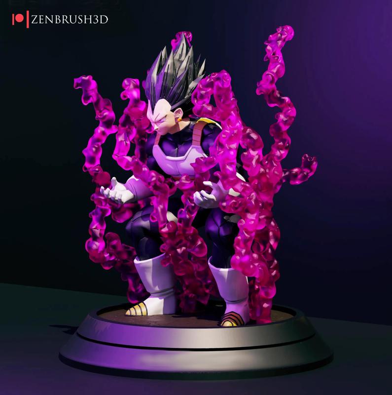 VEGETA ULTRA EGO - DRAGON BALL SUPER 3D PRINTING