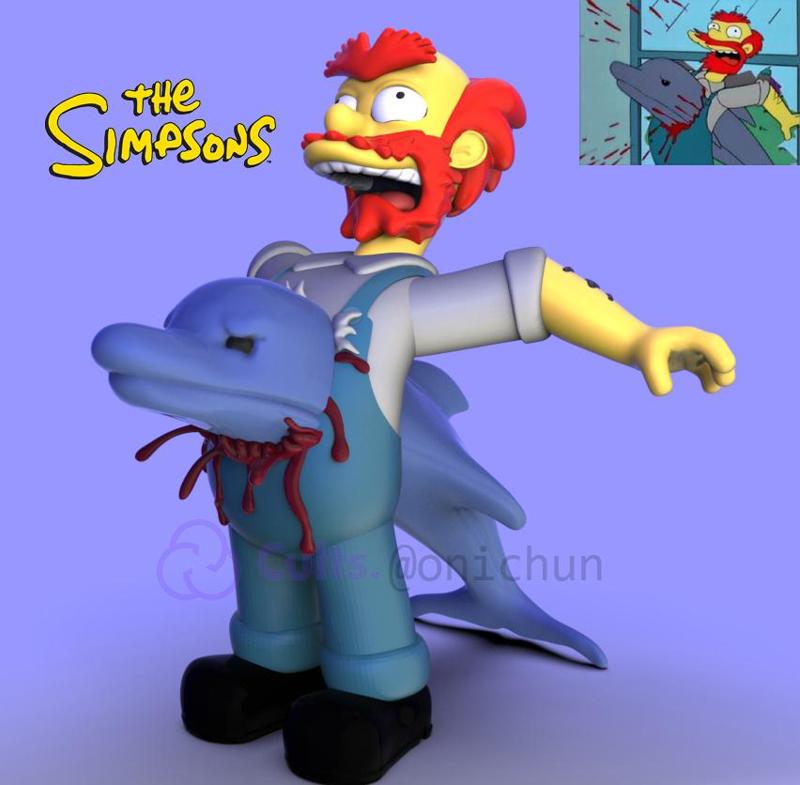 The simpsons - Dolphins - killer dolphins 3/5