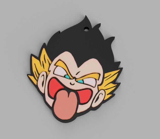 Dragon Ball Super: Goten and Trunks keychain transformation