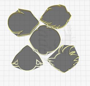 Dragon Ball Cookie Cutters