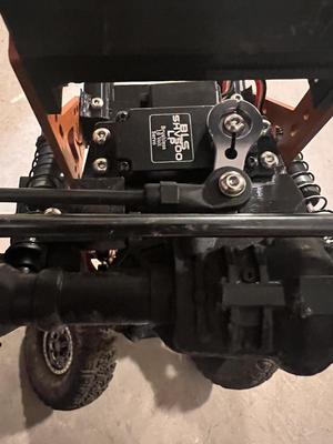 TRX4 Servo On Axle Mount