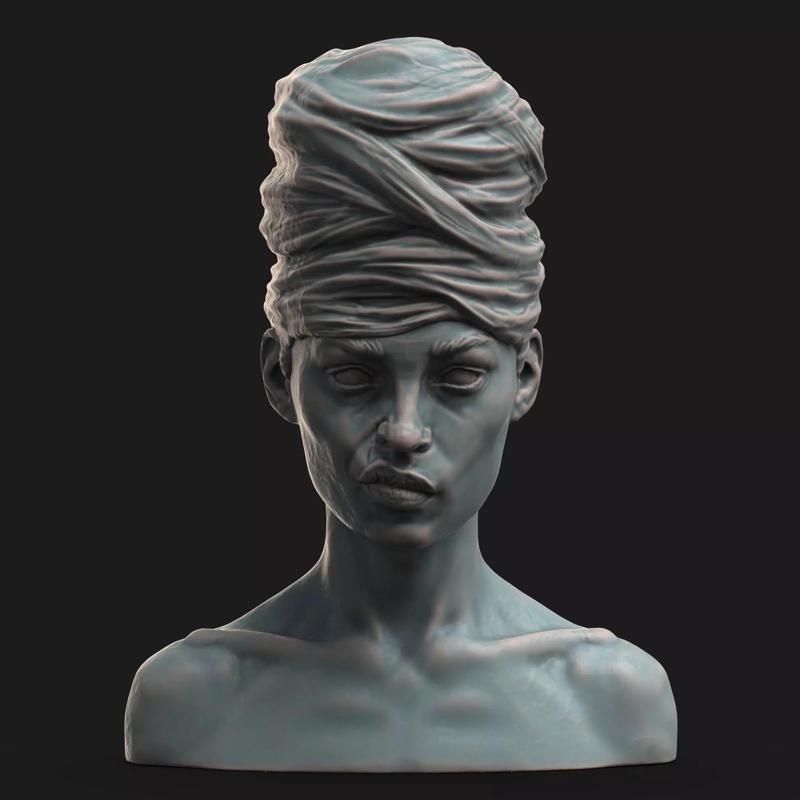 Female bust 010