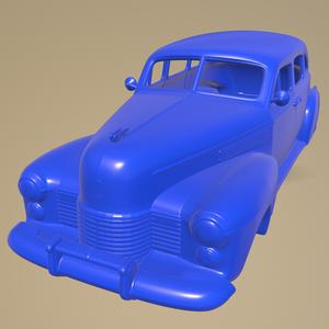 Cadillac Fleetwood 75 touring sedan 1941 printable car  body
