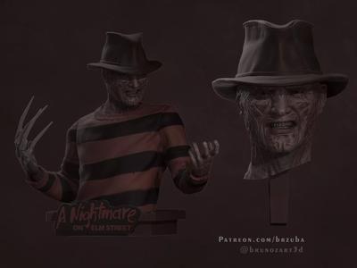 Freddy Krueger Bust