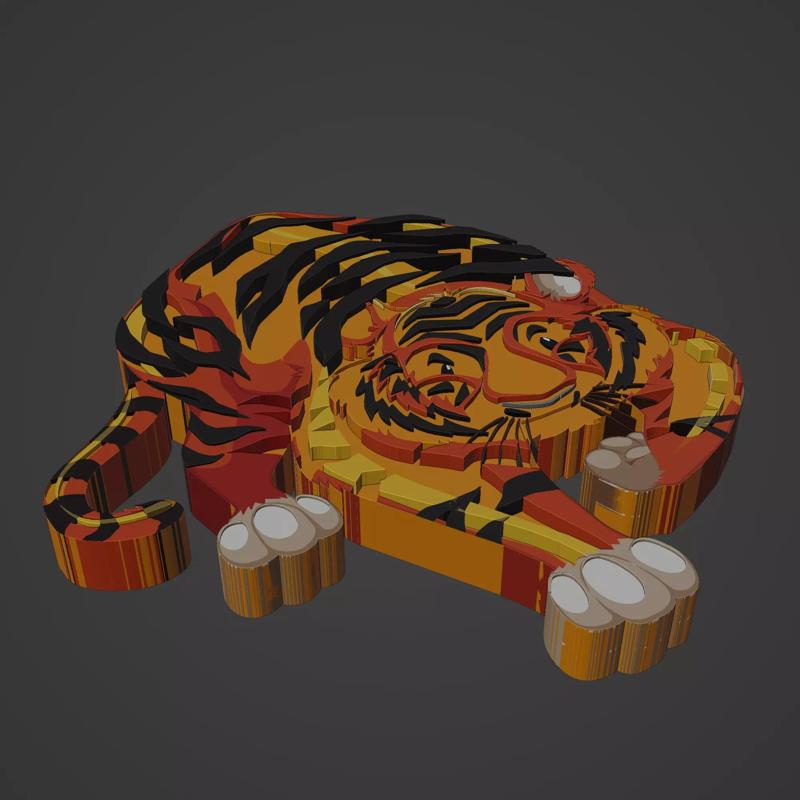 Tiger animal cartoon