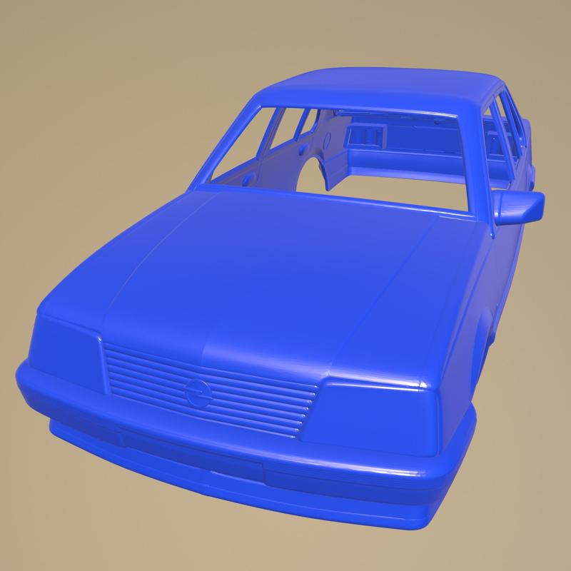 Opel Ascona sedan 1981  PRINTABLE CAR BODY