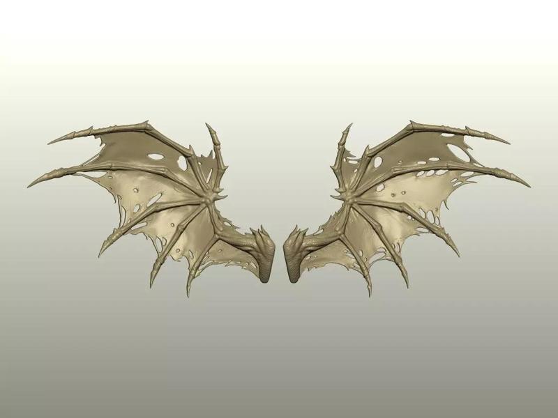 Fantasy Creature Wing 07