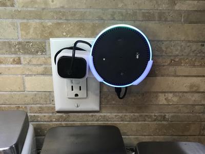 Amazon Echo Dot Anywhere® Power Outlet Mounting Bracket