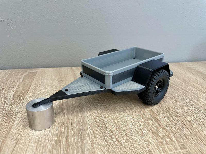 Open trailer bed for my 1/18 TRX-4M trailer