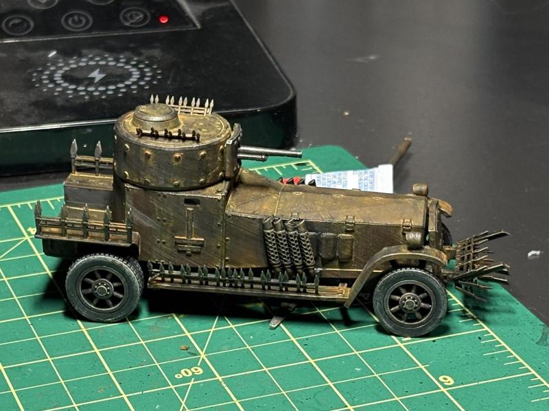 Hellsworn Legion WW1 Armoured car 28/32mm