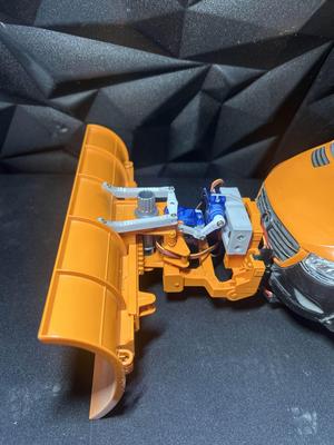 Bruder snow blade RC conversion