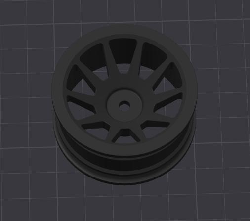 1:10 Tamiya 26 Offset rim