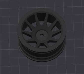 1:10 Tamiya 26 Offset rim