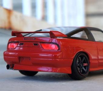 rear spoiler nissan sx 180 STL