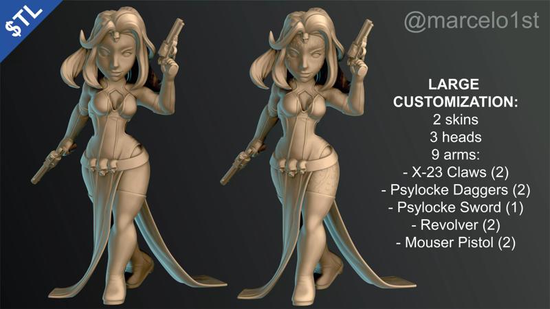 Mystique -  Raven Darkholme - X-men