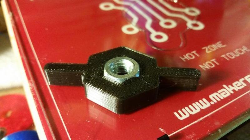 5/16 nut holder / wingnut