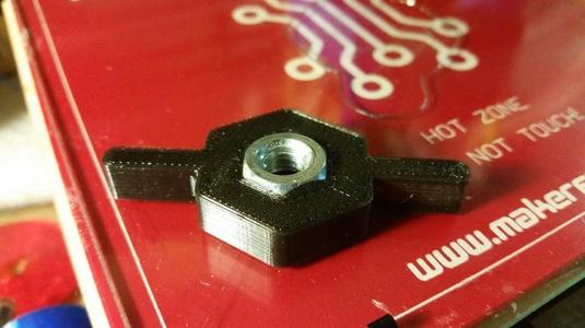 5/16 nut holder / wingnut