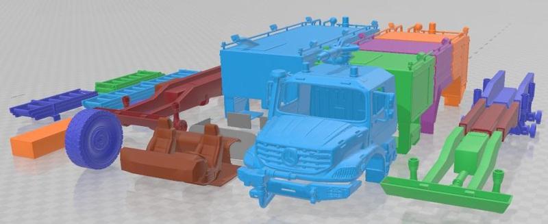 Mercedes Benz Zetros 2733 Firetruck 2022 Printable