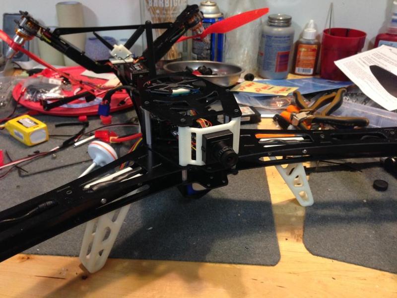 Lynxmotion Hunter V-Tail 500 FPV Camera Mount