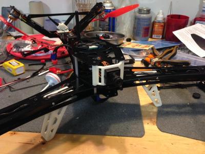 Lynxmotion Hunter V-Tail 500 FPV Camera Mount
