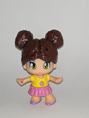 Afro Hair with Bangles (PinyPon Accessory)
