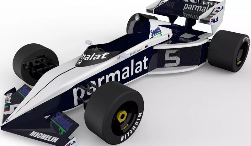 Brabham BT52B formula car
