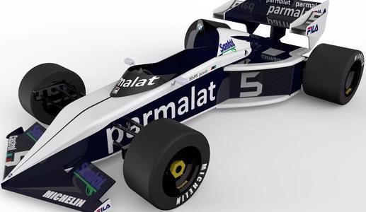 Brabham BT52B formula car