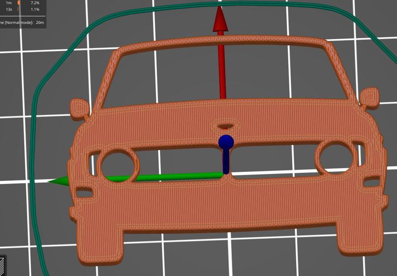 Volvo 140 142 144 145 1966-1969 silhouette key
