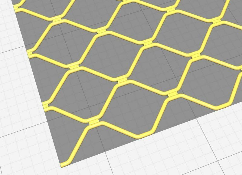 Bullbar / fence mesh 1:14 scale