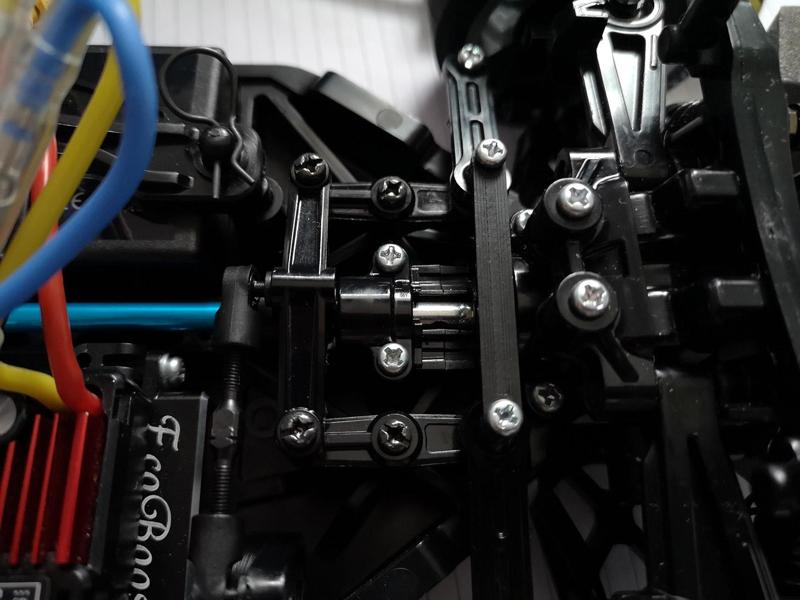 Tamiya TT02 steering brace