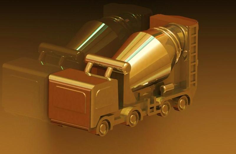 Concrete mixer truck, concrete mixer truck, concrete mixer, mixer truck