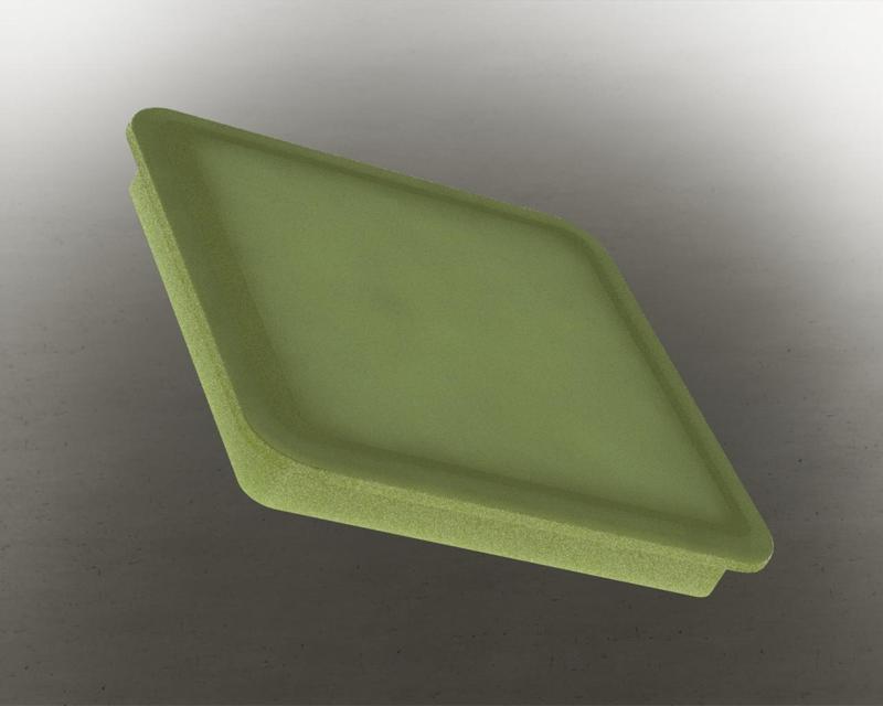 Rectangular Tube Cap 60x60x3mm