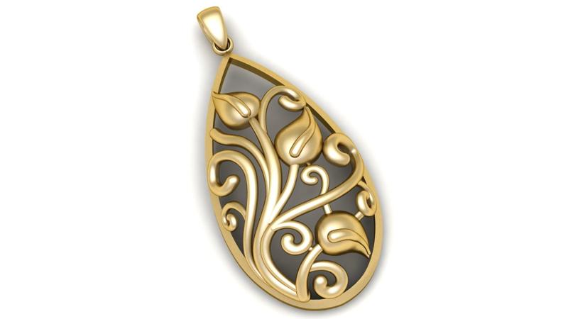Women Fashion Pendant 3d Printabel Model