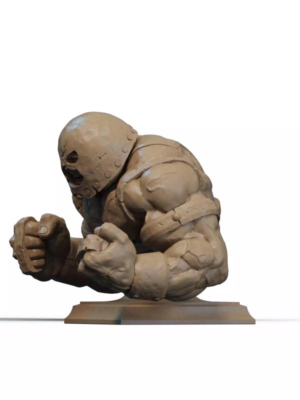 Juggernaut Bust 3D Print
