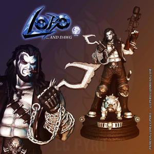 Lobo and Dawg STL filles 3d pritnting collectibles