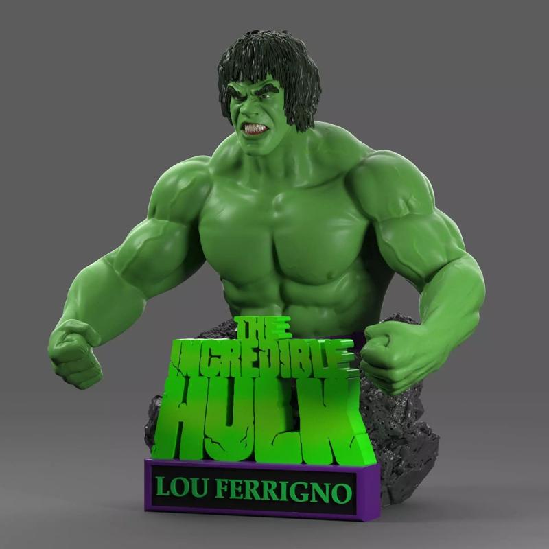 LOU FERRIGNO HULK BUST