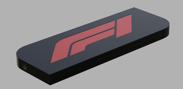 F1 Slim Keychain