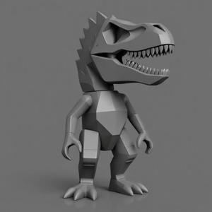 T-Rex Head on Human Body – The Dino-Humanoid Fusion 🦖🧍‍♂️