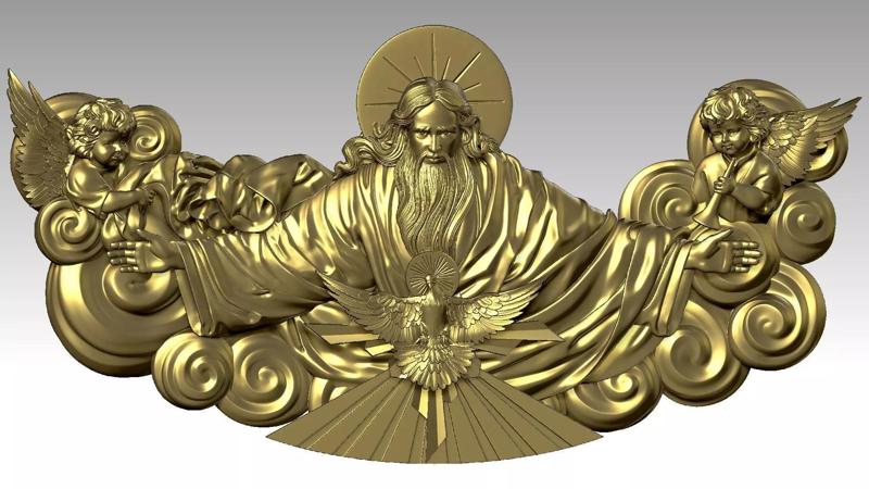 The Triune God reliefs