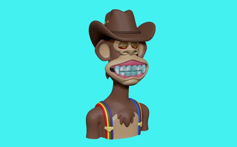 Bored Ape Bust - Post Malone