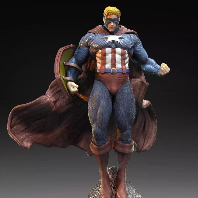 Super Soldier Amalgam STL files 3d printing collectibles fanarts